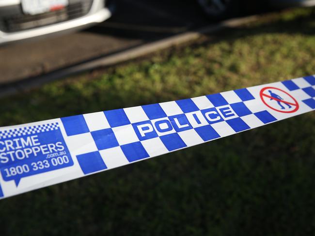 MELBOURNE, AUSTRALIA- NewsWire Photos June 25 2022,  Generic View of Police line tape at a crime scene., Picture: NCA NewsWire /Brendan Beckett