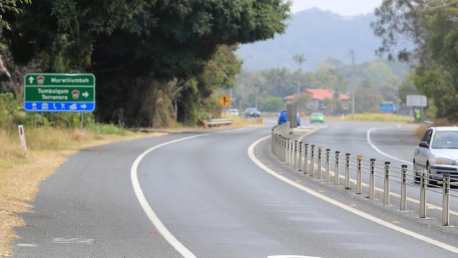 Part of Tweed Valley Way at Tumbulgum. File image.