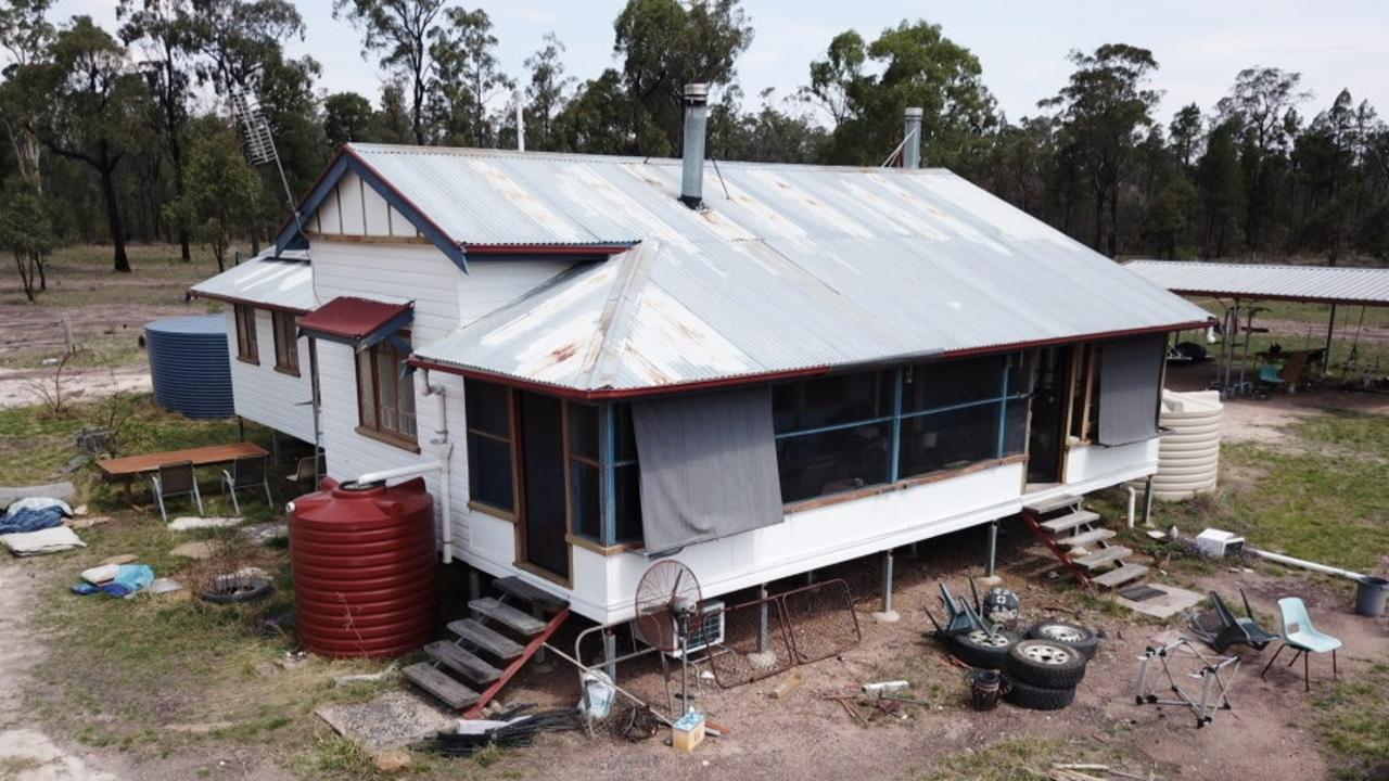 The house remains as it was on the day of the massacre. Picture: Liam Kidston