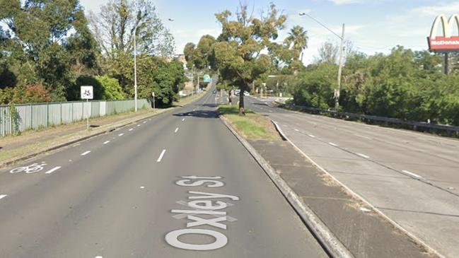 Oxley St, Campbelltown where 80-year-old was fatally hit by car. Picture: Google