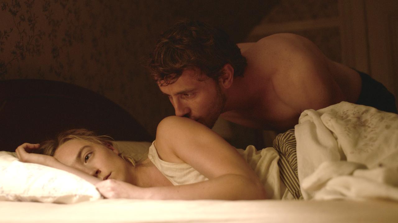 Saoirse Ronan and Paul Mescal in Foe.