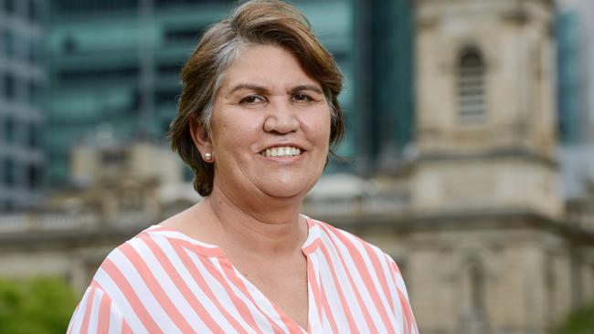 Kerrynne Liddle took the sixth SA Senate seat for the Liberals, becoming the state's first Indigenous federal politician. Picture: NCA NewsWire / Brenton Edwards