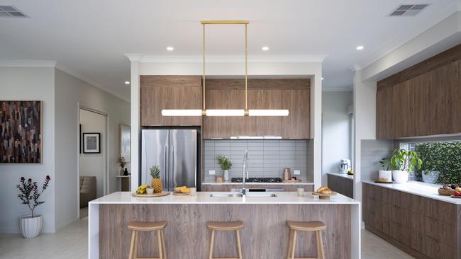 With a light fitting we kind of want to swing from, this Seaford Heights kitchen will make you want to crack a bottle of wine and get some friends over to chat into the wee hours.