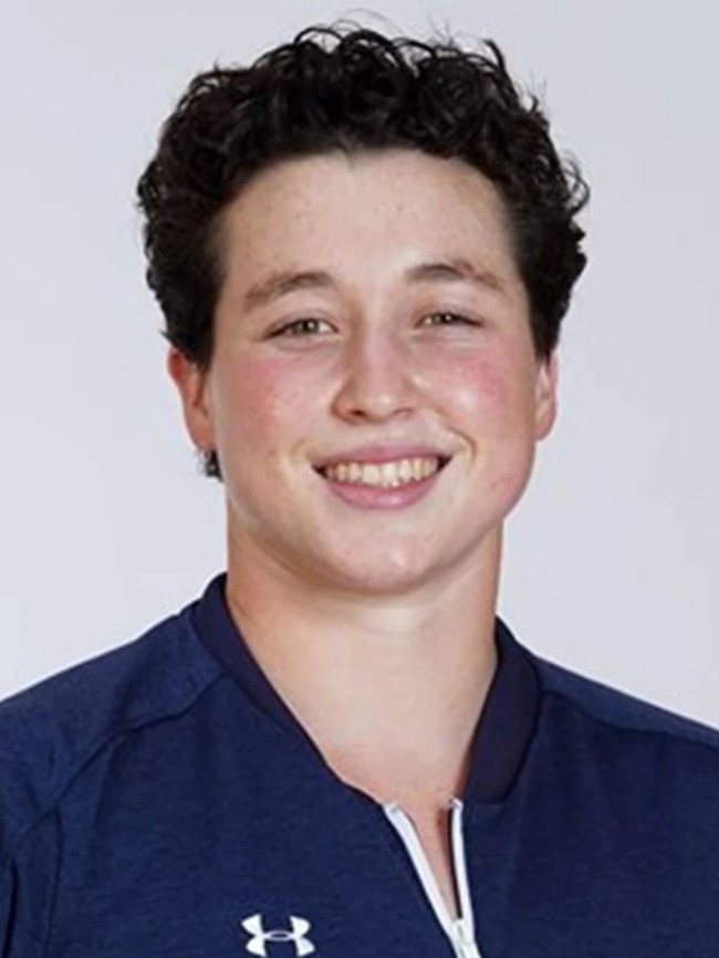 Yale swimmer Iszac Henig.