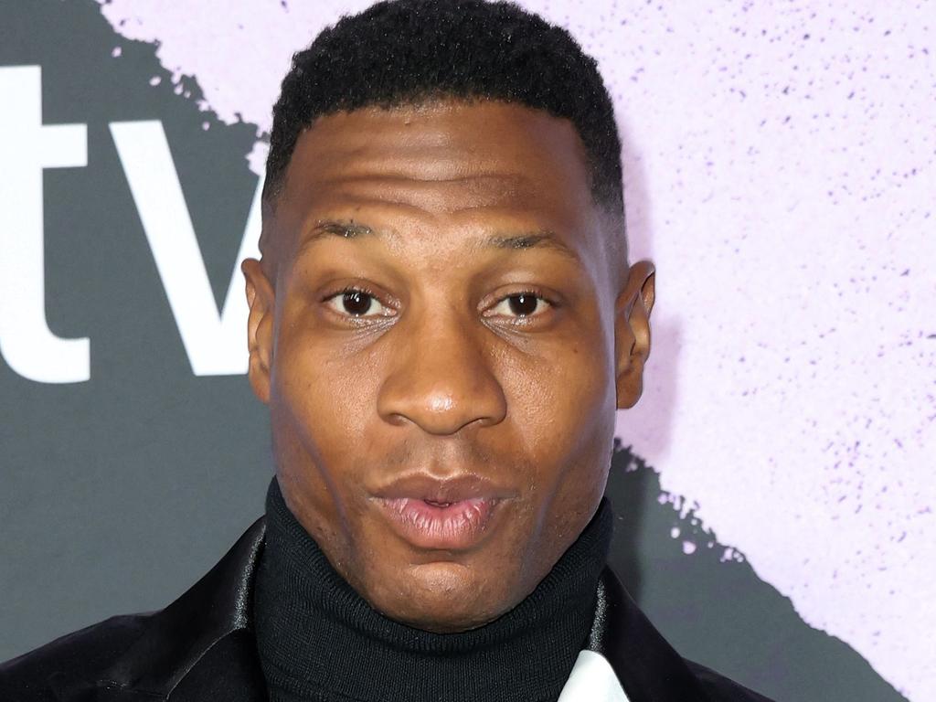 US actor Jonathan Majors attends the Los Angeles premiere of Apple TV+'s "Number One on the Call Sheet" at the TCL Chinese theatre in Hollywood, California, March 12, 2025. (Photo by VALERIE MACON / AFP)