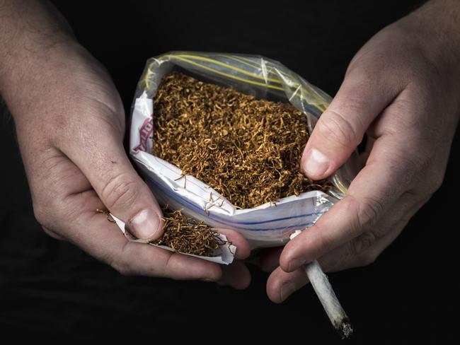 Illegal tobacco or chop chop is being sold in Toowoomba stores, Friday, October 15, 2021. Picture: Kevin Farmer