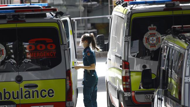 Patients to Ipswich Hospital are reportedly facing extensive wait times before recieving medical treatment. Picture: Tertius Pickard