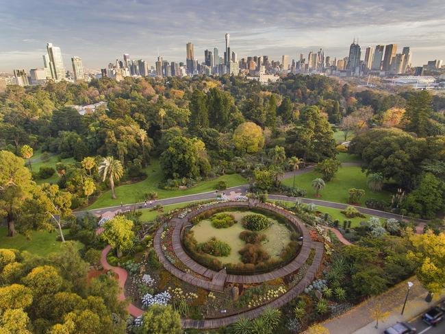 Royal Botanic Gardens in Melbourne. Picture: Supplied.