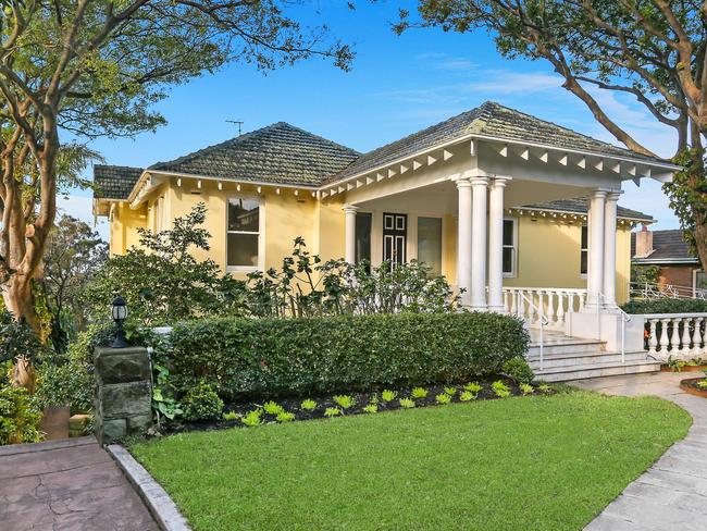 The Victoria Rd, Bellevue Hill house. Picture: NSW Real Estate