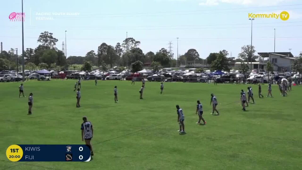 Replay: Queensland Kiwi v Queensland Fiji (U14 girls) - 2024 Pacific Youth Rugby Festival Day 2