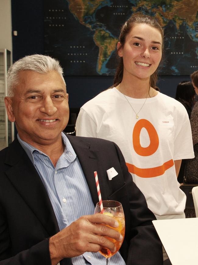 Richard Rao and Sarah Steven. Picture: Michael Bottomer/Life Through a Lens