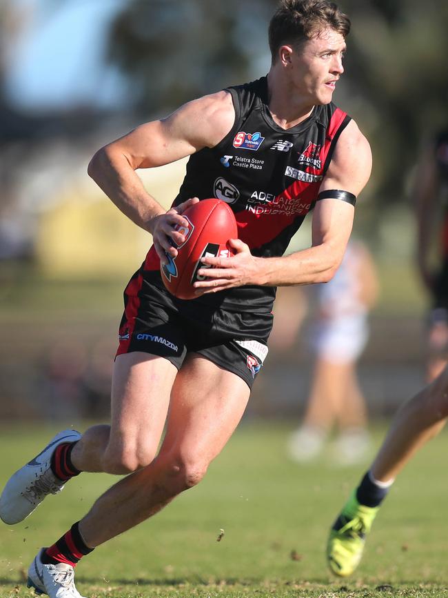 Murphy playing for West Adelaide.