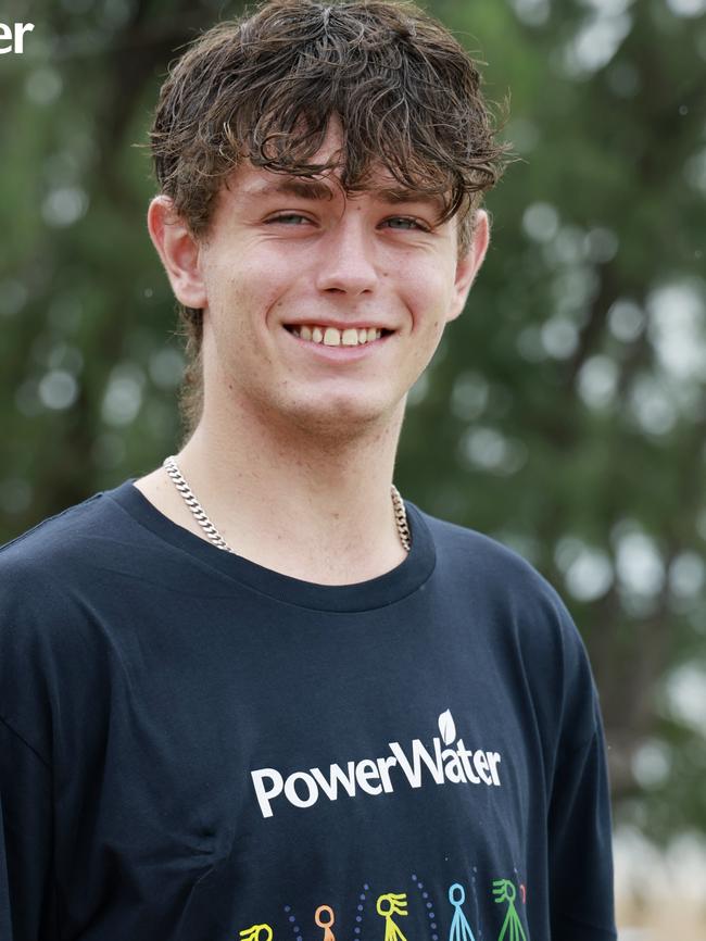 Shane Bracken was the first member of his family to finish school and is now set to achieve another milestone another completing a trade. Picture: PowerWater