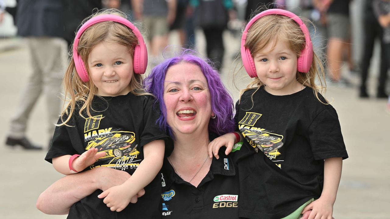 Fans at the Vailo Adelaide 500. Picture: Brenton Edwards