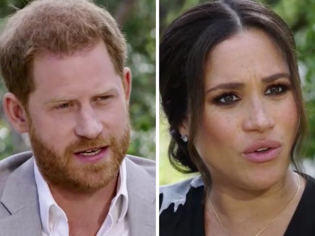 Prince Harry and Meghan Markle.