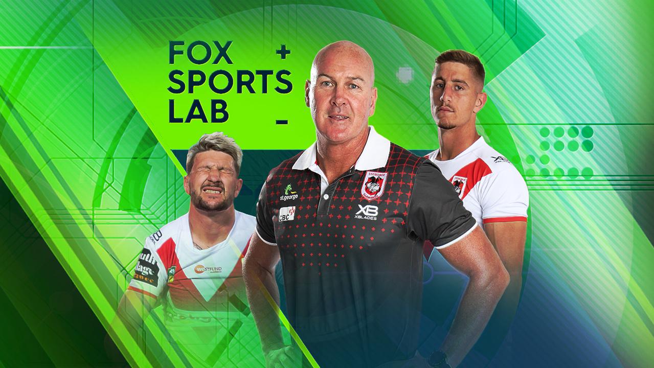 Fox Sports Lab - the Wayne Bennett tactic Dragons have adopted.