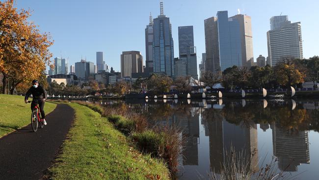 Melbourne’s 7-day lockdown was extended this week. Picture: NCA NewsWire / David Crosling