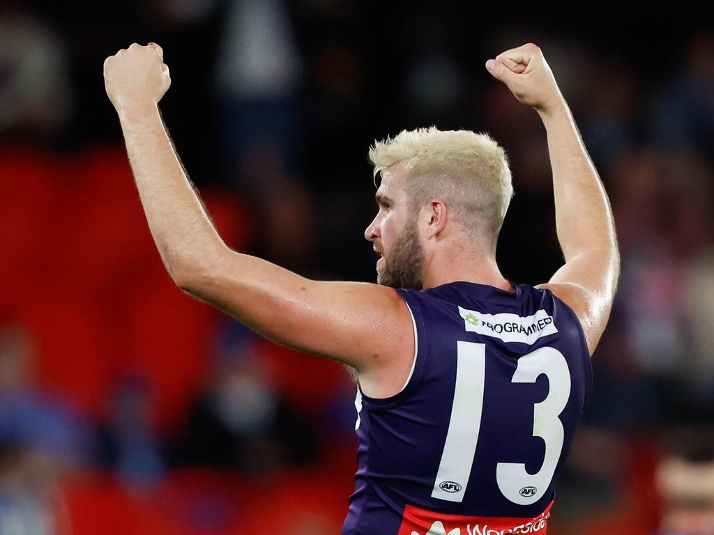 Luke Ryan has become one of the AFL’s premier defenders. Picture: Dylan Burns/AFL Photos via Getty Images