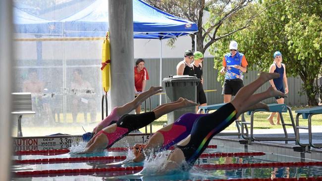 Roma and District Swimming Club Carnival. Picture: James Liveris