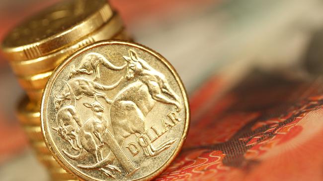 The Australian dollar has dropped sharply since early February. Picture: iStock