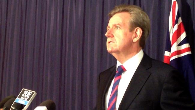 Former NSW Premier Barry O'Farrell. Picture: AAP Image/Sophie Tarr