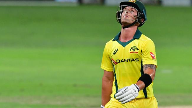 Ben McDermott has now been run out in three of four innings for Australia.