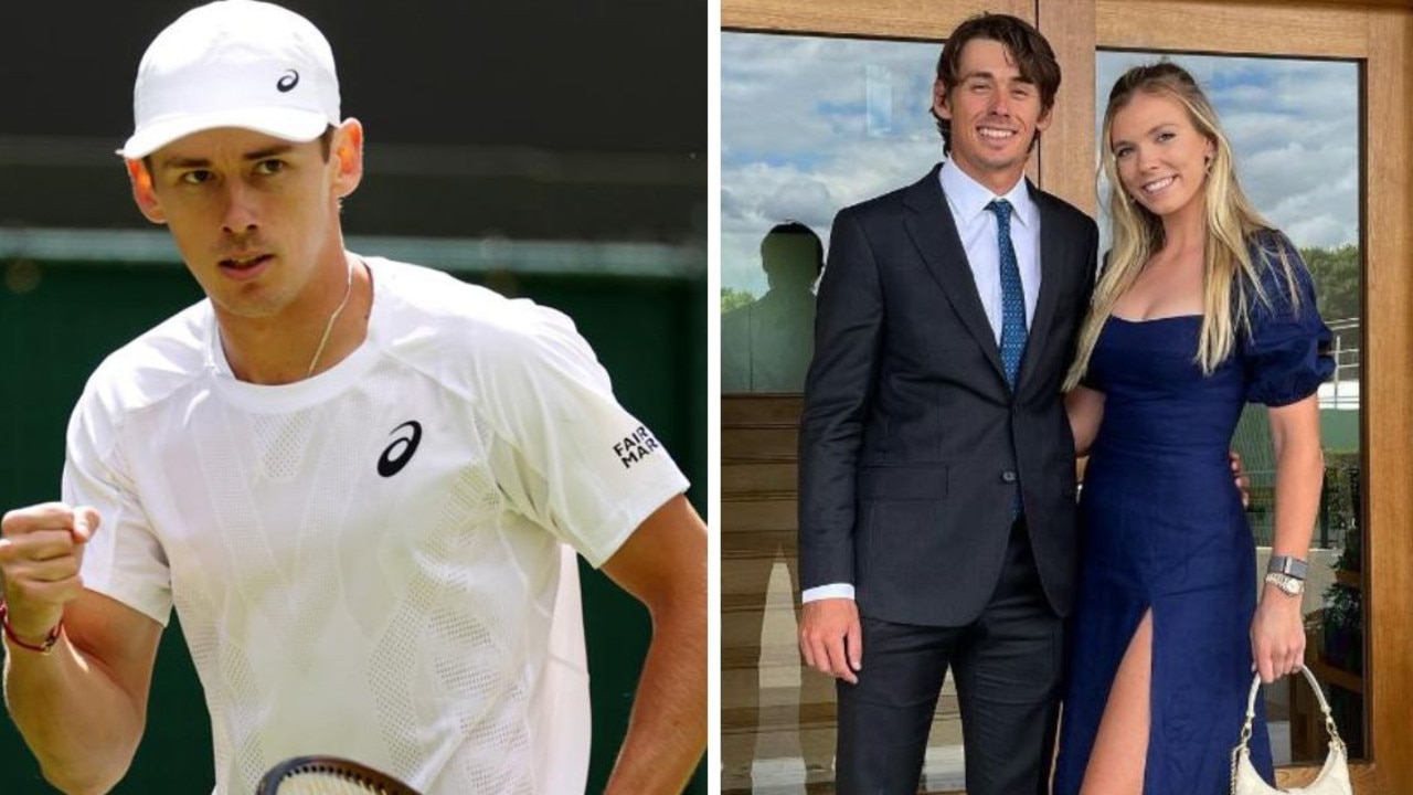 Wimbledon 2022 Australian Alex de Minaur and girlfriend Katie Boulter get first rounds wins on same day at grand slam news.au — Australias leading news site