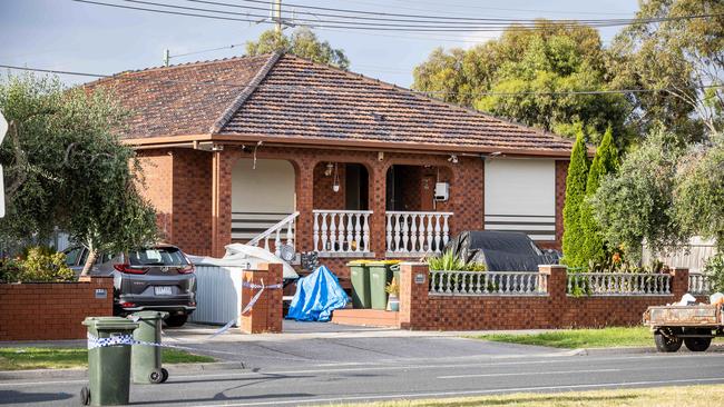 Hamza EL-Leissy pleaded not guilty in Melbourne Magistrates’ Court to the alleged shooting and molotov cocktail attack on a Thomastown home in early 2023. Picture: Jake Nowakowski