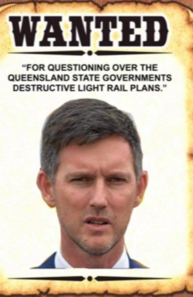 Transport Minister Mark Bailey - being targeted in a petition by Palm Beach residents about the light rail and trams.