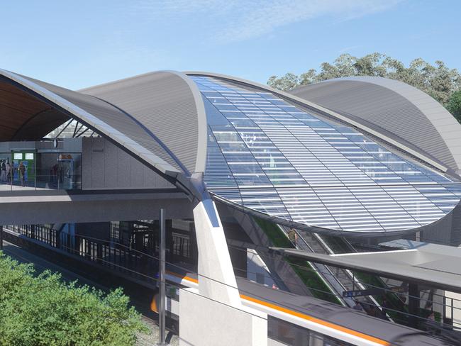 The design for the Cudgegong Rd station.