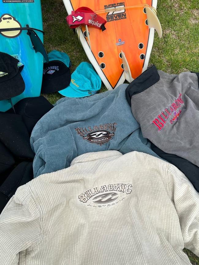 Volant Vintage sells vintage surf and sportswear. Picture: Instagram @volant.vintage