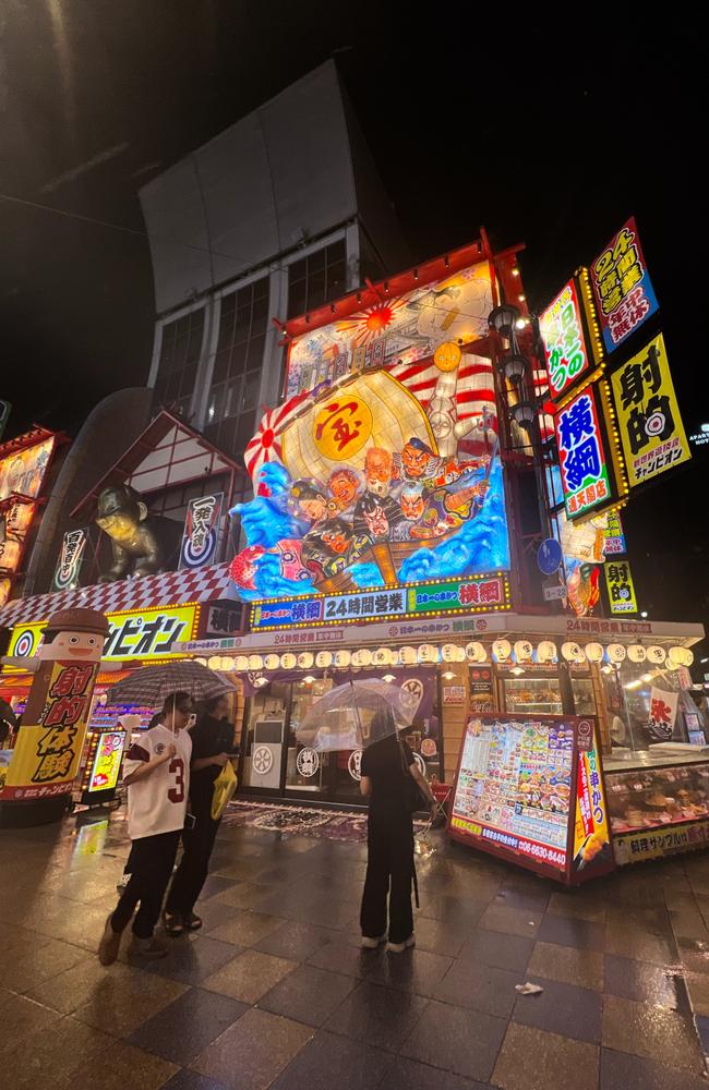 Foreigners often think paper lanterns outside restaurants have a historical or cultural meaning but they actually serve a practical purpose – displaying what food or drinks are on offer. Picture: Chantelle Francis