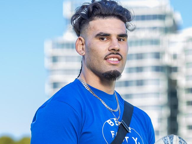 The Daily Telegraph Thursday 5 June 2025Beer Footy Food Nrl star Terrell May is helping out at the beer footy and food festival. Picture Thomas Lisson