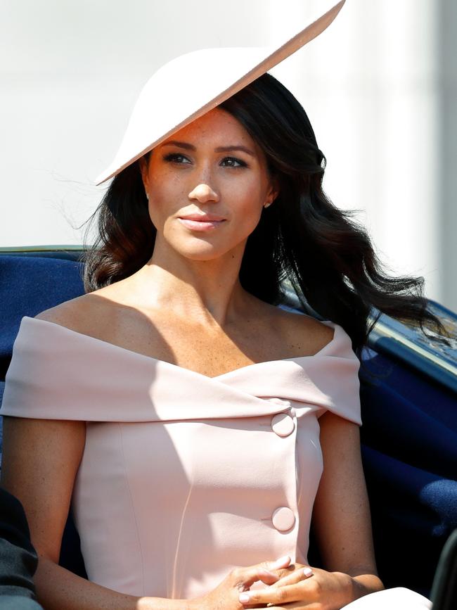 Meghan began dating Harry in 2016 and married into the royal family in 2018. Picture: Max Mumby/Indigo/Getty Images