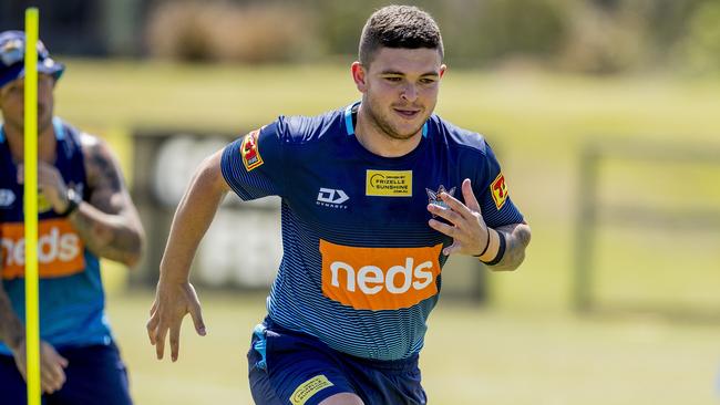 The Gold Coast Titans star Ash Taylor. Picture: Jerad Williams