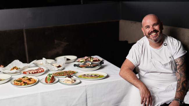 Ascot food and wine executive chef Dave Stewart. Picture: Kristoffer Paulsen