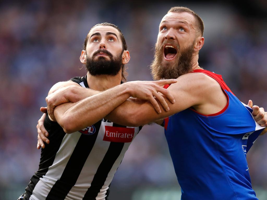 If you’re lucky enough to have Pick 1 in SuperCoach Draft, do you pick up Brodie Grundy from the Pies or the Demons’ Max Gawn?