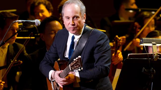 Paul Simon performs during the Academy of Music 154th Anniversary concert on January 29, 2011, in Philadelphia, Pennsylvania. Picture: Getty Images/Gilbert Carrasquillo