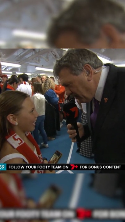 Brian Taylor floored after post-game interview