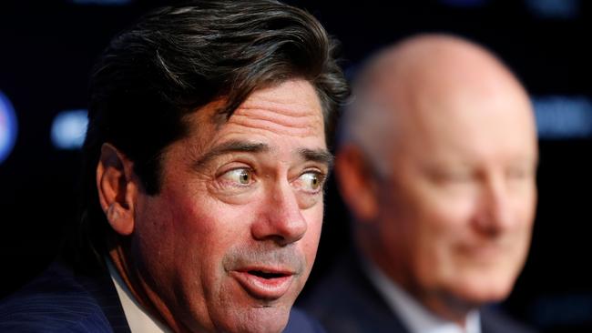 Gillon McLachlan will leave the AFL with a $475m parting gift. Picture: Getty