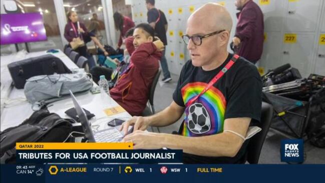 Sports world pays tribute to football journalist