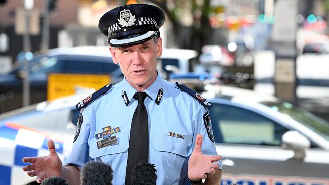 Acting Assistant Commissioner Chris Stream says every one of the long weekend’s fatal crashes was preventable. Picture: NCA Newswire/John Gass