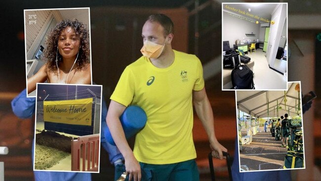 The AOC has arranged a series of optional online activities to try and keep athletes sane in quarantine. Picture: Supplied