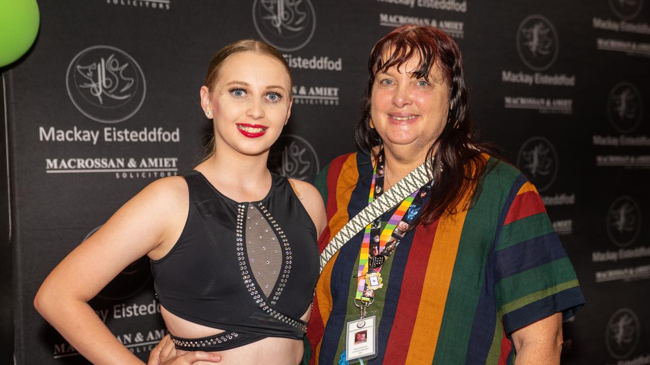 Mollie and Kylee Fitzpatrick at the 75th Mackay Eisteddfod 2022.Picture: Michaela Harlow