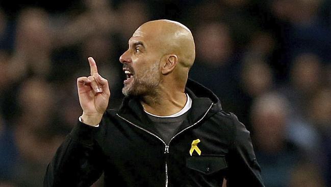 Manchester City manager Pep Guardiola