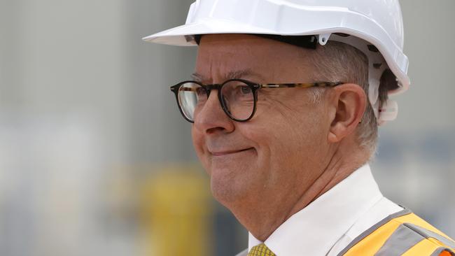 Albo the grump schoolteacher. Picture: Lisa Maree Williams/Getty Images