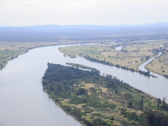 Douglas Lucas’ body was found in the Clarence River, Yamba. Picture: JoJo Newby.