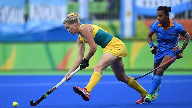 Rio Olympics: Wamuran Hockeyroo Jodie Kenny scores 100th goal in 6-1 ...