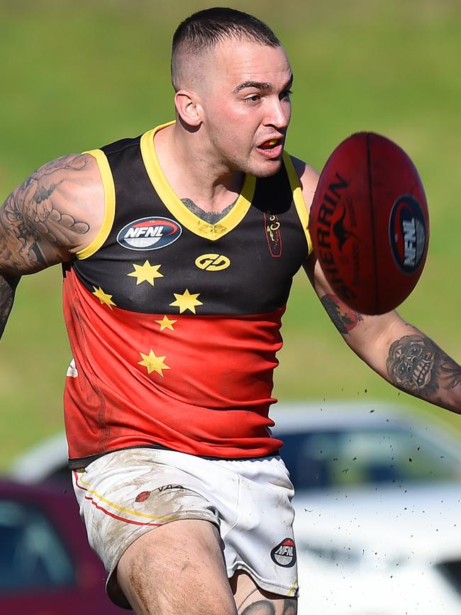 Brodie Cook in action for Fitzroy Stars. Picture: Josie Hayden