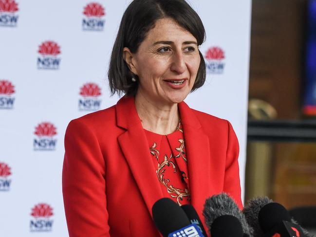 SYDNEY, AUSTRALIA - NCA NewsWire Photos December , 25, 2020Premier Gladys Berejiklian provides COVID-19 update at conference press. Picture: NCA NewsWire/Flavio Brancaleone